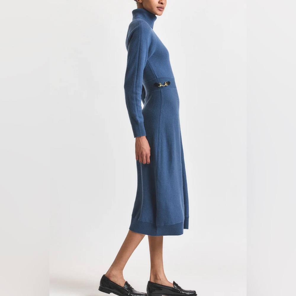 Derek Lam 10 Crosby - Becky Long Sleeve Turtleneck Wool Sweater Dress size S - Picture 7 of 7